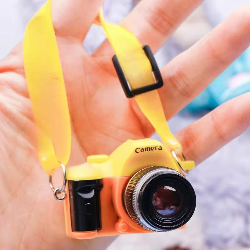 Dollhouse Miniature Digital SLR Camera Dolls House Decoration Accessory Home Decore Decorations for BJD for Labubu Doll