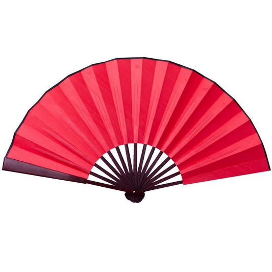 10/13 Inch Handcrafted Silk Cloth Folding Fan with Wooden Bamboo Frame for DIY Calligraphy and Painting