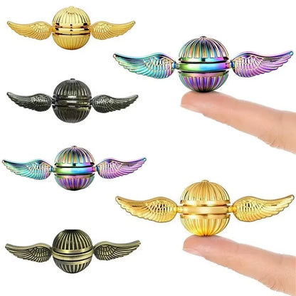 Metal Fidget Spinner - Anti-Stress Hand Spinner Gyroscope Toy for Adults and Kids