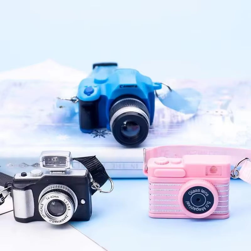 Dollhouse Miniature Digital SLR Camera Dolls House Decoration Accessory Home Decore Decorations for BJD for Labubu Doll