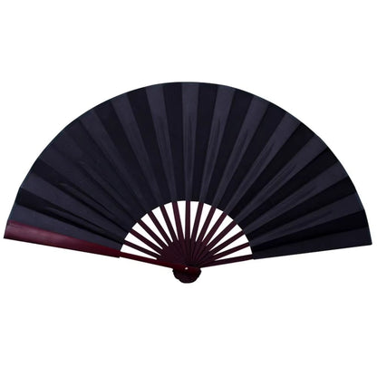 10/13 Inch Handcrafted Silk Cloth Folding Fan with Wooden Bamboo Frame for DIY Calligraphy and Painting